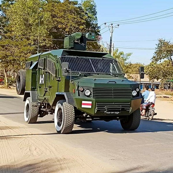 File:Thunder armoured vehicle of Myanmar Army.jpg
