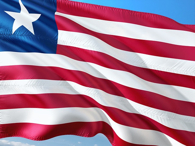 liberia flag - pixabay